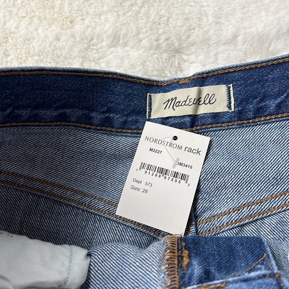 NWT Madewell Size 28 McCaren Cutout Denim Skirt - Picture 9 of 11